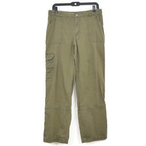 Columbia XCO Roll Tab Convertible Outdoor Hiking Chino Cargo Pants Army Green 12